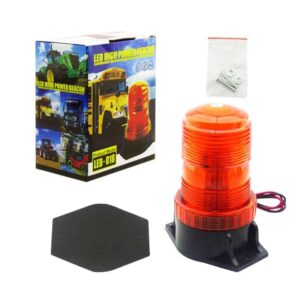 Baliza Led Strobo Ambar 12-24 Volt