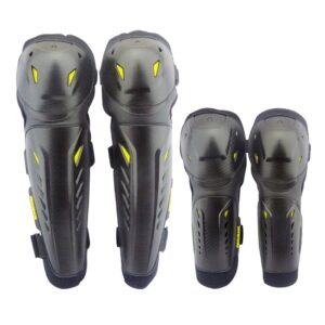 Set De Rodilleras Y Coderas Para Moto El Par Ajustables