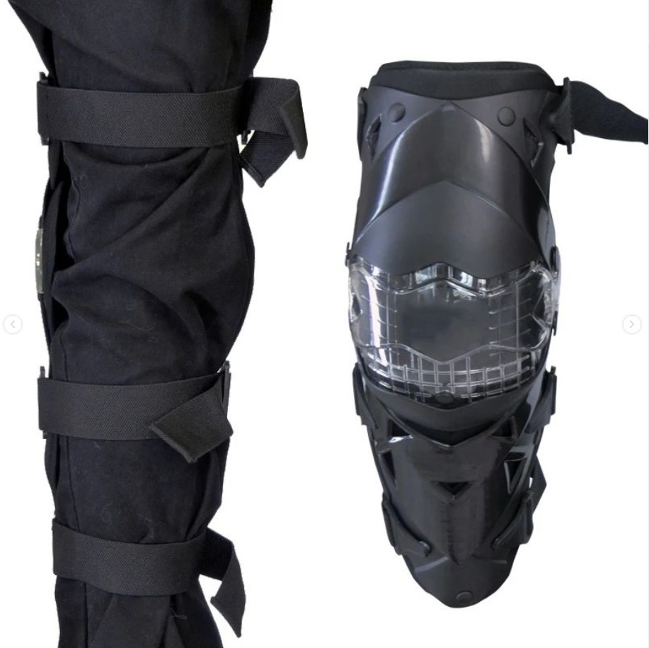 Rodillera Articulada Para Moto Modelo Faster El Par Proteccion - Image 2