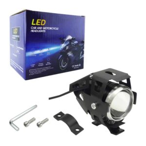 Neblinero Led Para Moto Modelo U5 20watt 12-24volt