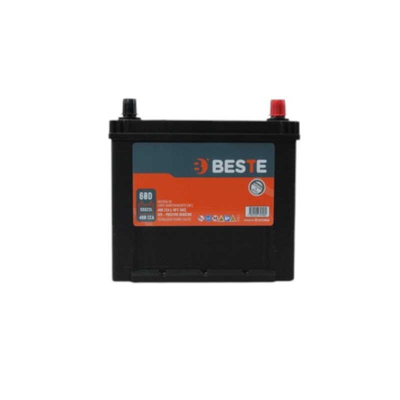 BATERIA BESTE MF 55D23L 60 AH 460 CCA-3955D23LBES