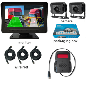KIT PANTALLA Y CAMARA CON BUZZER ALARMA