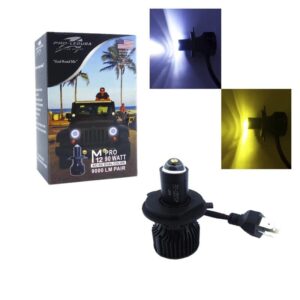 Ampolleta Turbo Led H4 Moto 45w Duo Color