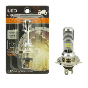 Ampolleta H4 Luz Led 18watt Para Moto 1500 Lúmenes