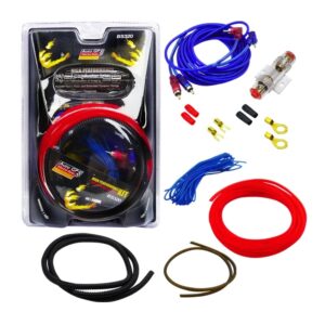 Kit Cables Amplificador De Audio Subwoofer 2000 Watt Auto