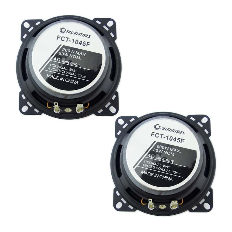 Parlante Auto 4 Pulgadas 200watt Fulmintors